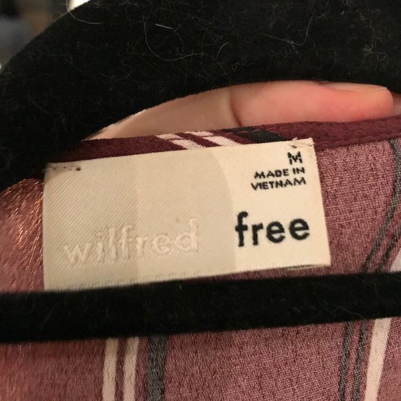 Aritzia Wilfred Free Wrap Dress - Picture 7 of 7